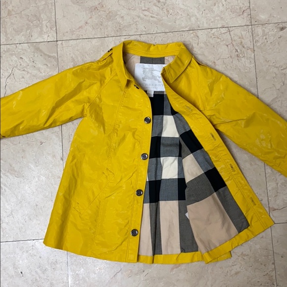 burberry kids raincoat